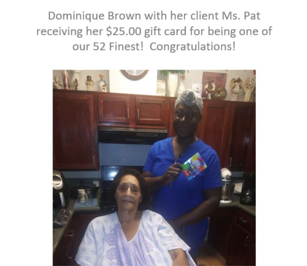 Home Care in Pittsburgh PA: Caregiver Gift Card