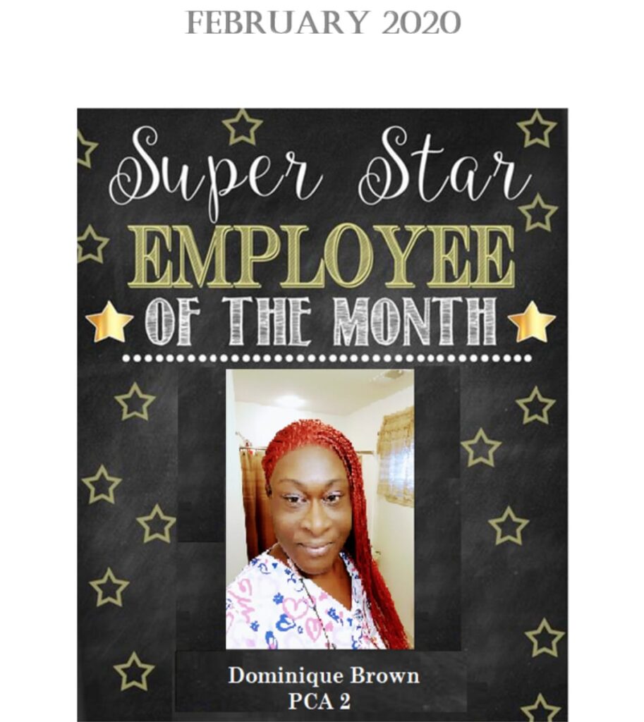 Home Care in Pittsburgh PA: Employee Of The Month