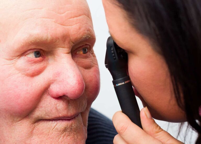 Home Care Services in East Pittsburgh PA: Senior Dry Eyes