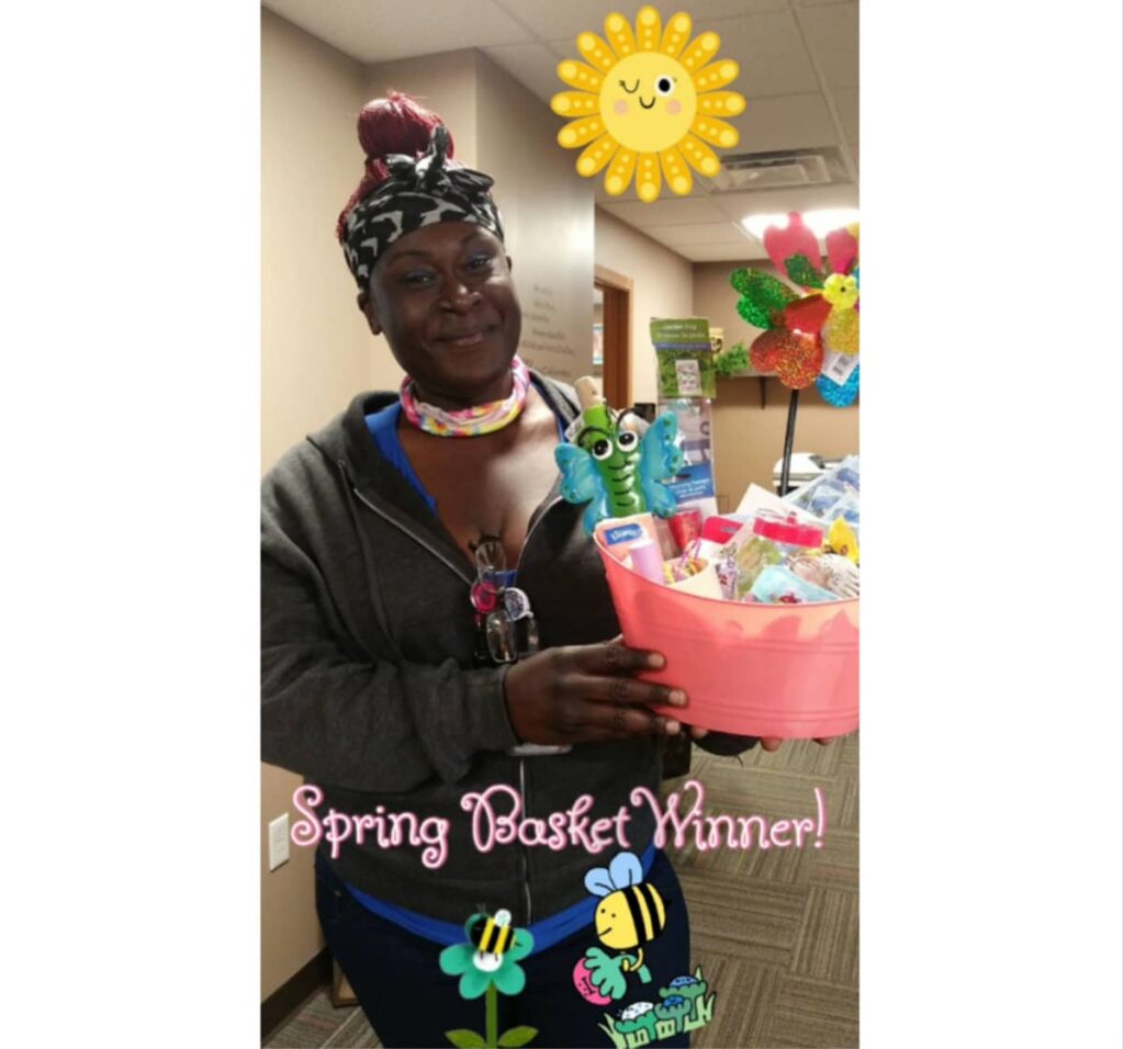 Home Care in Pittsburgh PA: Staying Strong Spring Basket Winner